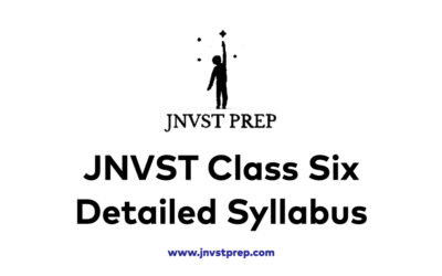 JNVST 2025 Class Six Detailed Syllabus