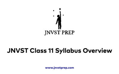 JNVST Class 11 Syllabus Overview